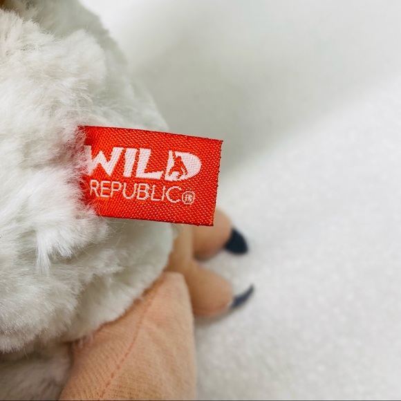 Wild Republic Barn Owl Plush Stuffed Animal Wildlife Toy Brown White Realistic - Picture 6 of 10